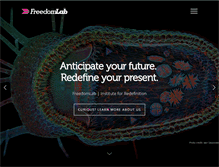 Tablet Screenshot of freedomlab.org